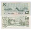 Image 2 : Bank of Canada $20 - Lot of 2
