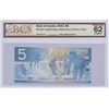 Image 1 : Bank of Canada $5, 2002 - AOB Replacement