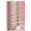 Image 2 : Bank of Canada $50, 2004 - Lot of 9 Consecutives