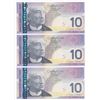 Image 2 : Bank of Canada $10, 2005 - Lot of 3