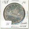 Image 1 : 1965 Canadian silver dollar