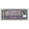 Image 1 : 2 - 1954 Canadian 10 dollar bills