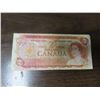 Image 1 : 1974 two dollar Canadian bill