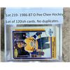 Image 2 : 1986-87 O Pee Chee Hickey Lot of 120ish Near mint no Duplicates
