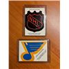 Image 1 : 1973-74 O Pee Chee hockey special team logo inserts NHL logo & St. Louis Blues