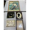 Image 1 : Silhouette pictures and misc. framed pictures