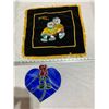 Image 1 : NWT pillow case and stained glass rose