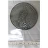Image 2 : Replica of a U.S 1922 Peace Dollar. Massive medal is 75mm in size. Not a real coin.