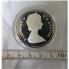 Image 2 : 1987 Davis Strait Silver Dollar. Proof with Ultra Heavy Cameo. Housed in its original Royal Canadian