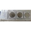 Image 1 : Complete set of 3 1968 Regina Trade Dollar Varieties. Includes Small Date Magnetic, Small Date non-M