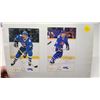 Image 2 : 8 Large Portrait hockey cards - some are signed