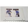 Image 3 : 4 Large Portrait hockey cards - all are signed