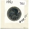 Image 1 : 1991 Canadian 25 cents