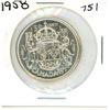 Image 1 : 1958 Canadian 50 cents
