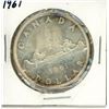 Image 2 : 1961 Canadian Silver Dollar