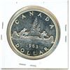 Image 2 : 1963 Canadian Silver Dollar