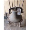 Image 1 : vintage school bell - bell is 14"W and 10"H