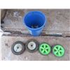 Image 1 : lot of utility wheels