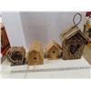 Image 1 : Lot of 4 wooden bird house