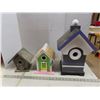 Image 1 : Lot of 3 wooden bird houses