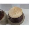 Image 3 : Original vintage antique crocks with wooden lid