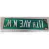 Image 2 : 11th AVE. N.W. street sign 6"x24"