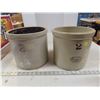Image 1 : Pair of 2 gallon Medalta stoneware crocks