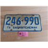 Image 1 : 1976 Saskatchewan license plate