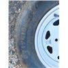 Image 3 : 2x 175/80R13 utility trailer tires and rims - Hercules and Free star