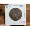 Image 1 : 1896 Great Britain 1 cent coin