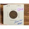 1892 USA Indian head, 1 cent coin