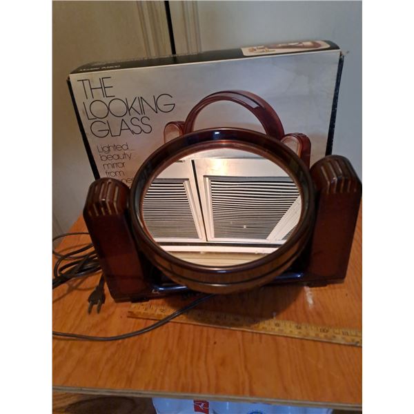 Vintage General Electric the Looking Glass Mirror