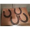 Image 1 : Vintage Set of four A,B, Pitching Horseshoes