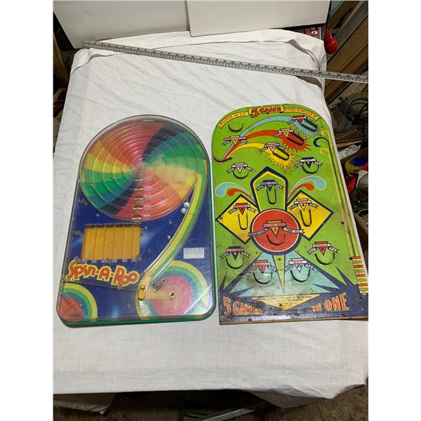 Vintage marble games