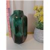 Image 2 : Blue Mountain Pottery - 6 sided vase 7 1/4"h