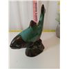 Image 5 : Blue Mountain Pottery - fish 9 1/2"w x 6 1/2"w