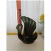 Image 2 : Blue Mountain Pottery - swan vase 6 1/4"h