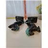 Image 3 : Blue Mountain Pottery - pair of 9 1/4" horses