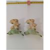Image 3 : Pair of green birds ornament