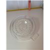 Image 4 : Clear glass reamer/juicer - 5" w