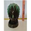 Image 2 : Blue Mountain Pottery - Pair of Peacock bookends