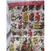 Image 3 : Antique tobacco flower silks, made into pillowcase - 19"x19"