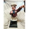Image 1 : Large display window chef figure - 21"H
