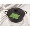 Image 1 : Cast iron cooking pot - 8.5" lid