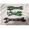 Image 1 : John Deere and Brunt antique wrenches