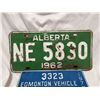 Image 2 : 3 Alberta license plates