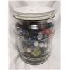 Image 1 : Jar full of marbles