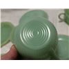 Image 10 : Fire king/Anchor green dishes lot