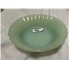 Image 6 : Fire king/Anchor green dishes lot