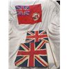 Image 1 : Older British and Terra Nova flags -13"x10"